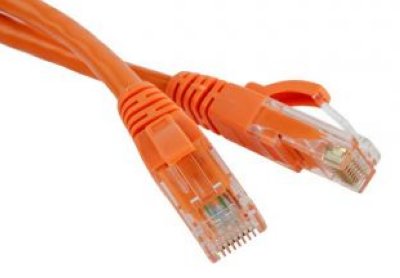  Hyperline PC-LPM-UTP-RJ45-RJ45-C5e-0.5M-LSZH-OR