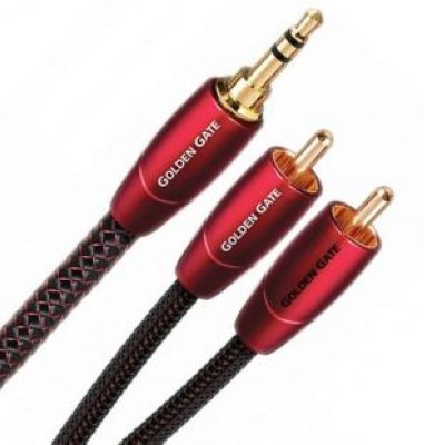   AudioQuest Golden Gate, 1.0m (3.5-RCA)