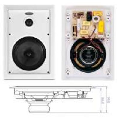   Wharfedale W170, white