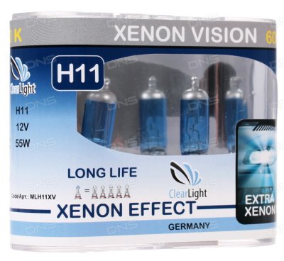      6000  H11(Clearlight)12V-55W XenonVision (2 .)