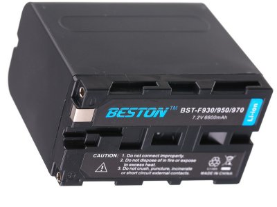  BESTON BST-NP-F930/950/970 6600 mAh ( Sony NP-F960/F970)