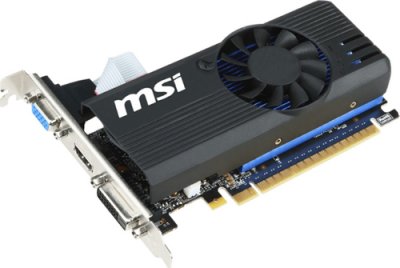  MSI 1024Mb GF GT 730 N730K-1GD5LP / OC DVI, HDMI, VGA Ret