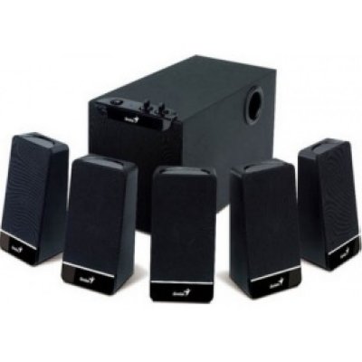  Genius SW-N5.1 1000 (5x2.6W +Subwoofer 12.5W)