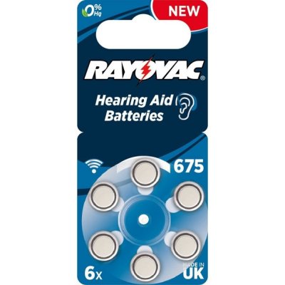   RAYOVAC ACOUSTIC Type 675  6