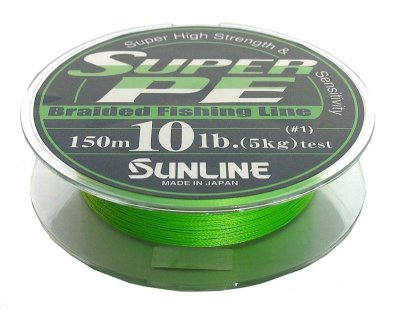   Sunline SUPER PE LIGHT GREEN 150 m #4.0 (0.330mm) 20 kg