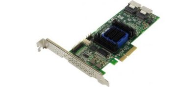  Adaptec RAID 6805E ASR-6805E (OEM) PCI-E x4, 8-port SAS/SATA 6Gb/s RAID 0/1/1E/10, Cache