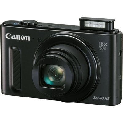  Canon PowerShot SX400 IS (Black) (16Mpx, 24-720mm, 30x, F3.4-5.8, JPG,SDXC, 3.0", USB2.0, AV,