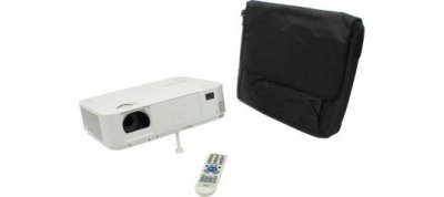 NEC Projector M322WG (DLP, 3200 , 10000:1, 1280x800, D-Sub, HDMI, RCA, USB, LAN, , 2D/3D)