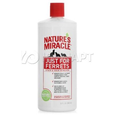       8in1/Nature?s Miracle Just for Ferrets-Stain&Odor