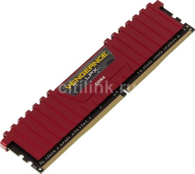   DDR4 4Gb 2400MHz PC-19200 Corsair Vengeance LPX (CMK4GX4M1A2400C14R)