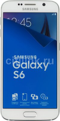  Samsung Galaxy S6 SM-G920F 64Gb   3G 4G 5.1" 1440x2560 Android 5.0 16Mpix WiFi