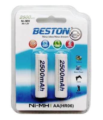  Beston AA 2500 mAh BL2