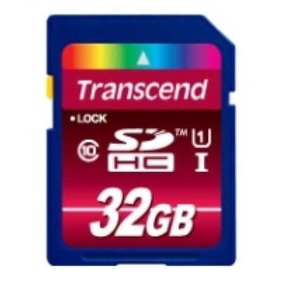   Transcend Secure Digital 32Gb HC Class10 / TS32GSDHC10U1