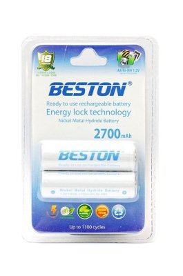  Beston AA - 2700 mAh NiMH (2 )