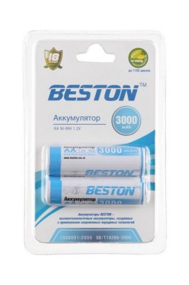  Beston AA - 3000 mAh NiMH (2 )