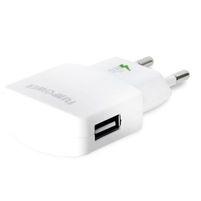   Fujipower USB 1A Mini Travel Charger FPMTCUSBWHI White