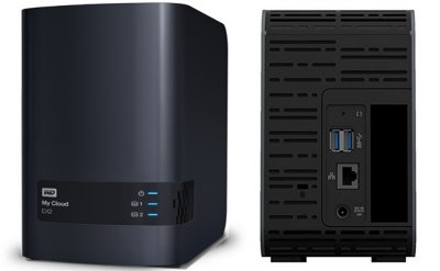   Western Digital My Cloud EX2 10Tb WDBWAK0100JCH-EEUE