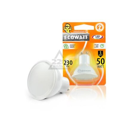   ECOWATT GU10 230  5(50)W 3000K GU10