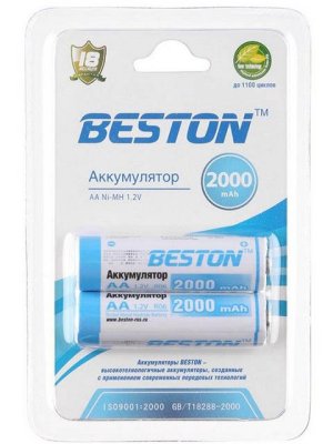  AA - BESTON 2000 mAh NiMH (2 )