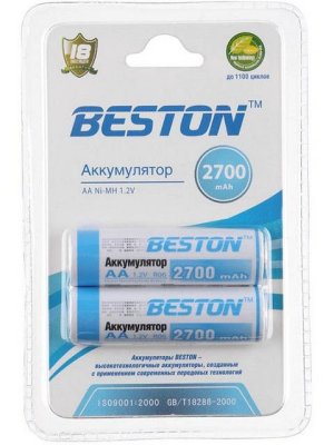  AA - BESTON 2700 mAh NiMH (2 )