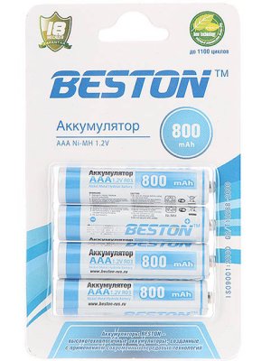  AAA - BESTON 800 mAh NiMH (4 )