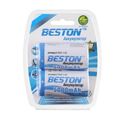  D - BESTON R20 5000 mAh NiCd (2 )