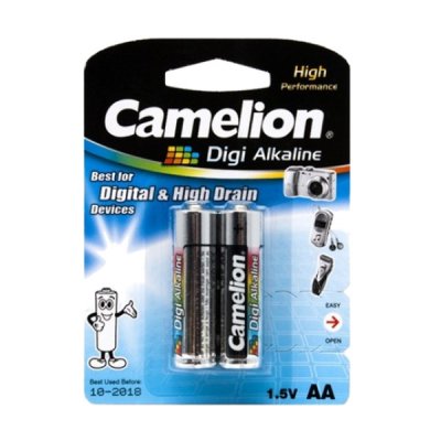  AA - Camelion Digi Alkaline LR6-BP2DG (2 )