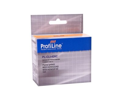  ProfiLine PL-CLI-426C for Canon Pixma IP4840/MG5140/MG5240/MG6140/MG8140 Cyan