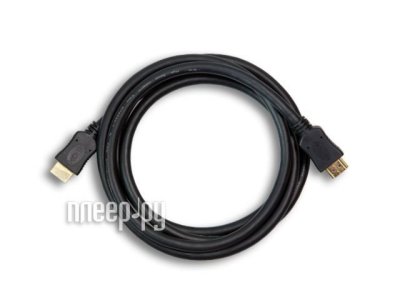   MrCable HDMI 19M v1.4 3m Black VDH-03-FT(B)