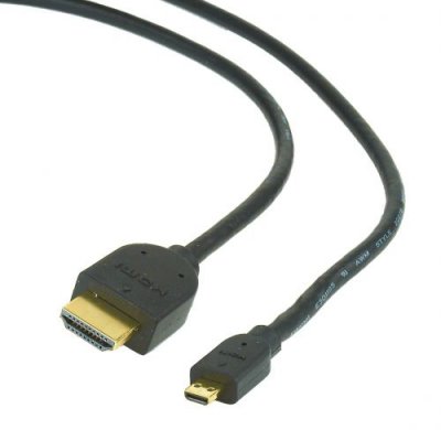   MrCable HDMI 19M to Micro-HDMI 19M v1.4 3m Black VDH/MCH-03-BL