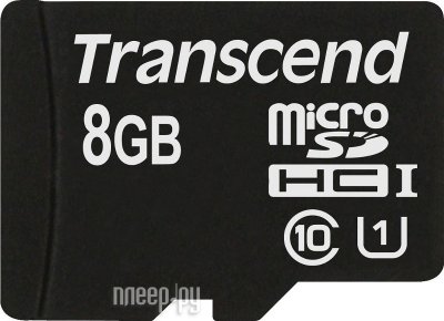   8Gb - Transcend - Micro Secure Digital HC Class 10 UHS-I TS8GUSDCU1 (!)