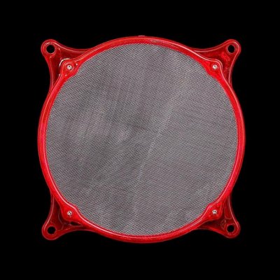 Lamptron UV Sensitive Fan Filter 80mm, red