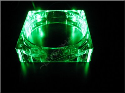 TFC Xtender - Radiator Shroud 120mm - GREEN LED