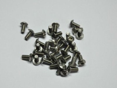 Little Devil Black Screws M3 x 6 - Pack of 50