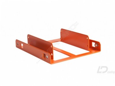  Litle Devil Dual SSD Adapter Bracket - Orange