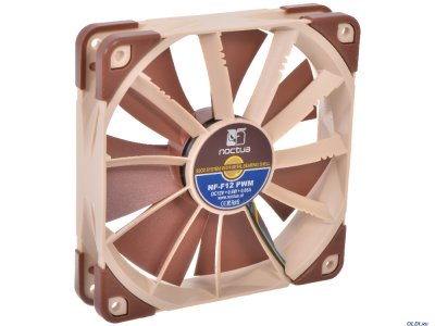  Noctua NF-F12 PWM 120mm, 1500rpm