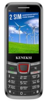   KENEKSI S8 Black 2.4" 320x240 2 Sim Bluetooth  S8 Black