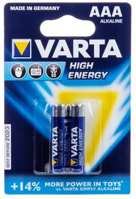  Varta "High Energy",  AAA, 1,5  + 45%  , 2 