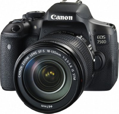   Canon EOS 750D Kit 18-135 IS STM Black