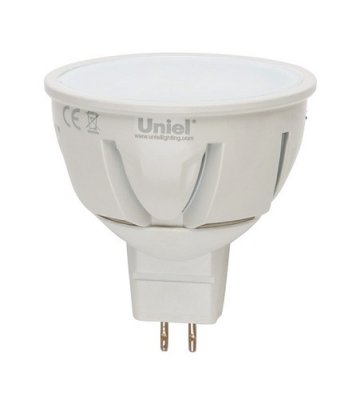    Uniel 07913 GU5.3 7W 4500K LED-JCDR-7W/NW/GU5.3/FR ALP01WH