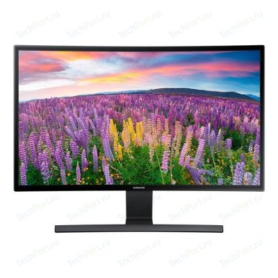  23.6" Samsung S24E510CS (510CS) Black CURVED, VA, 1920x1080, 4ms, 250 cd/m2, Mega DCR, D-Sub