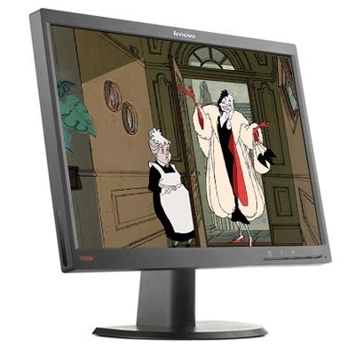  Lenovo ThinkVision LT2252p, 22", Black (T72MNEU)