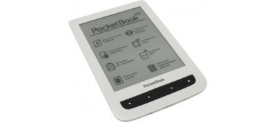   PocketBook 624 (White)(6",mono,800x600,4Gb,FB2/PDF/DJVU/EPUB/DOC/TCR/JPG,microSDHC