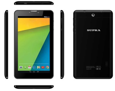  SUPRA M74AG 3G 4Gb, 7" TFT 1024x600, Quad-Core Black