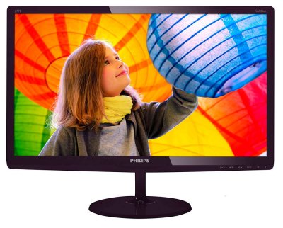  23" Philips 237E4QHSD/00(01) Black-Cherry (IPS, LED, LCD, Wide, 1920x1080, 7 ms, 178/178,