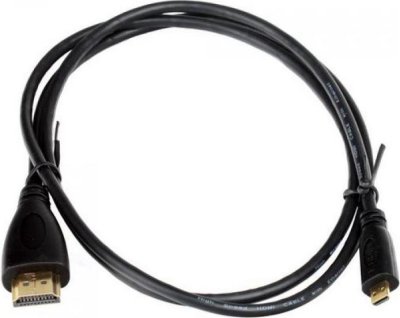  microHDMI/HDMI 1.8  AOpen ACG588-1.8M 24K Gold plated, 4kx2k res., 19M/M Ver1.4 +3D/Ethernet