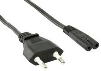  IEC-320-C7--A220V, 2-pin, 1.8  Telecom (TP228-IEC320-C7--CEE7/16-1.8-W)