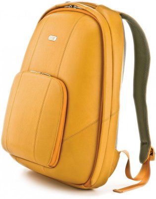 Cozistyle CLUB004 Urban Backpack Travel Leather Yellow   