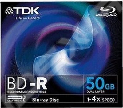  BD-R TDK 50Gb 4x, 5 ., Full Jewel  ase (T78010)