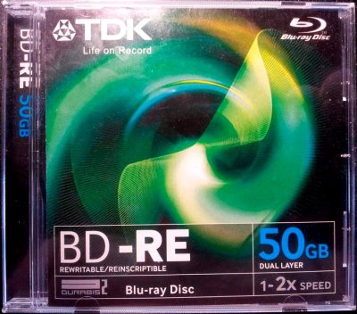  BD-RE TDK 50Gb 2x Double Layer Jewel case (5 .) (T19796)